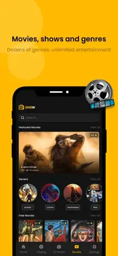 sony-remote-smart-tv Movies and shows